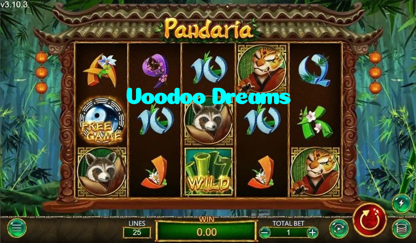 Voodoo Dreams casino presented on mobile device in Pakistan with slots and live games